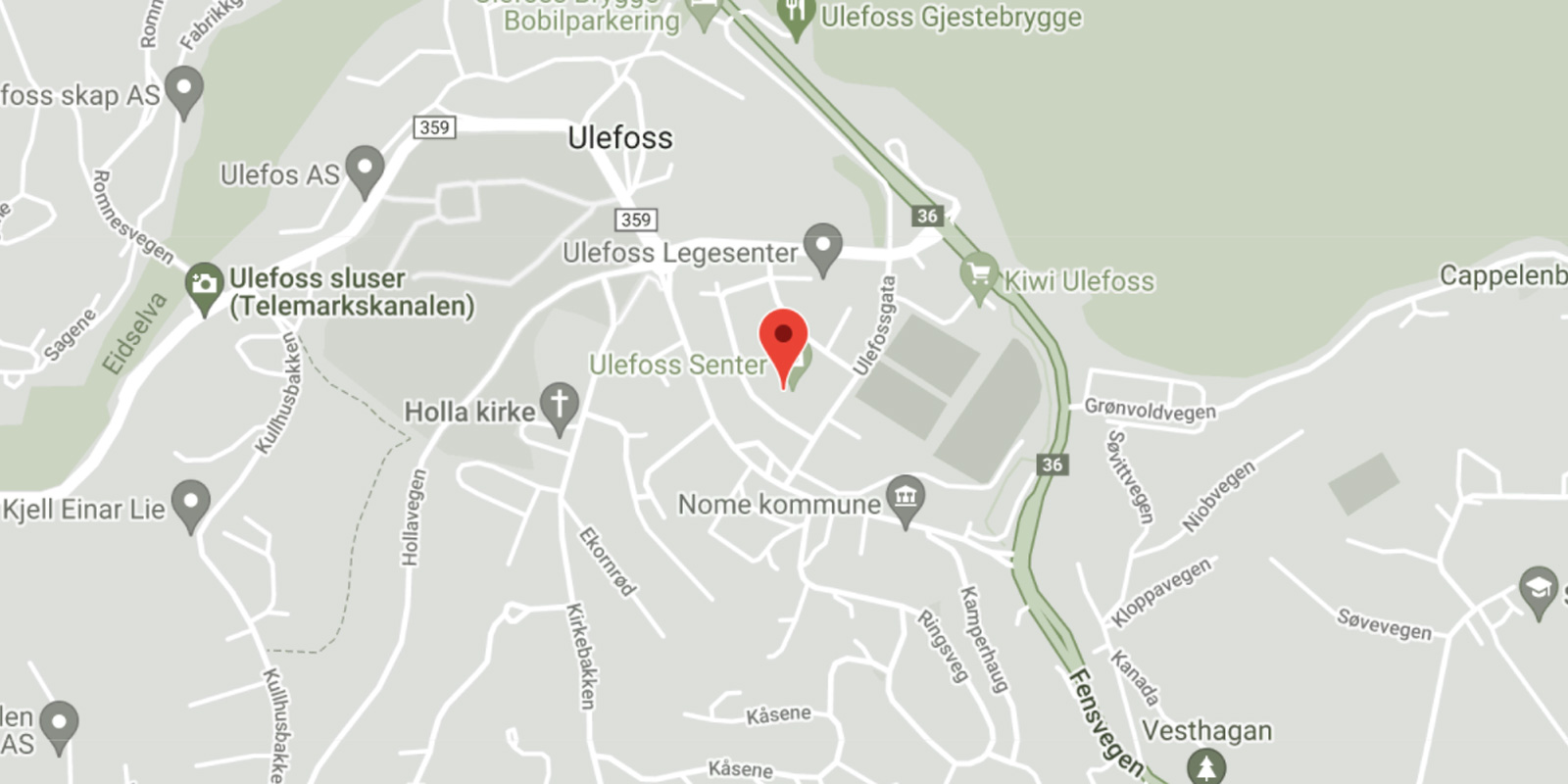 finn sky fitness ulefoss på kartet